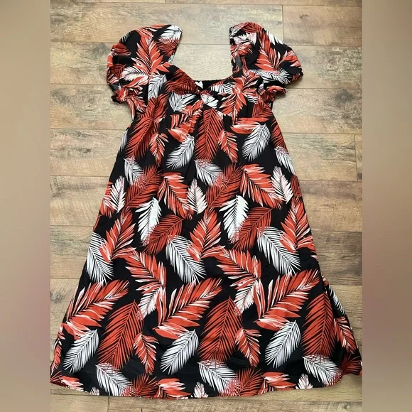 J.CREW FACTORY | Twist-front midi dress - Picture 2 of 11